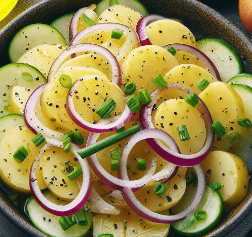 Kartoffelsalat Dressing ohne Mayonnaise