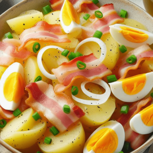 Kartoffelsalat Eier Speck