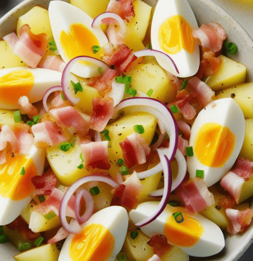 Kartoffelsalat Eier Speck