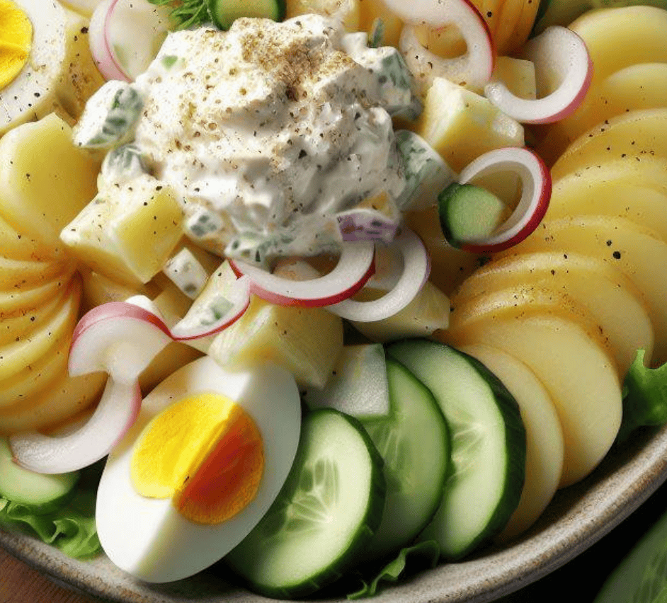 Kartoffelsalat Klassisch Mayonnaise