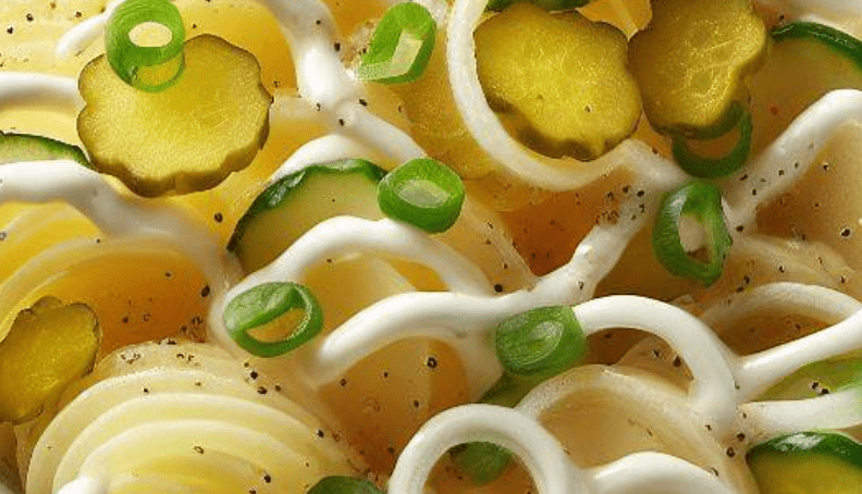 Kartoffelsalat mit Mayo ohne Ei