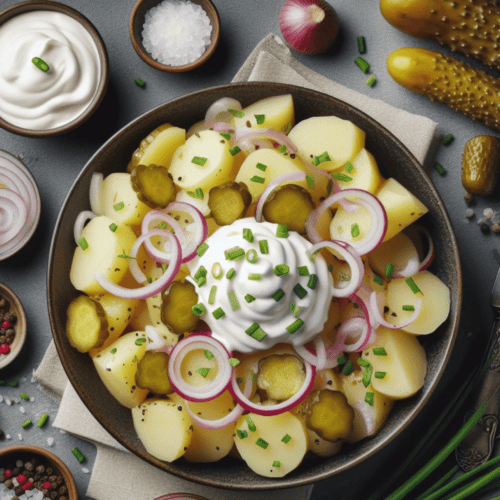Kartoffelsalat mit Salatcreme