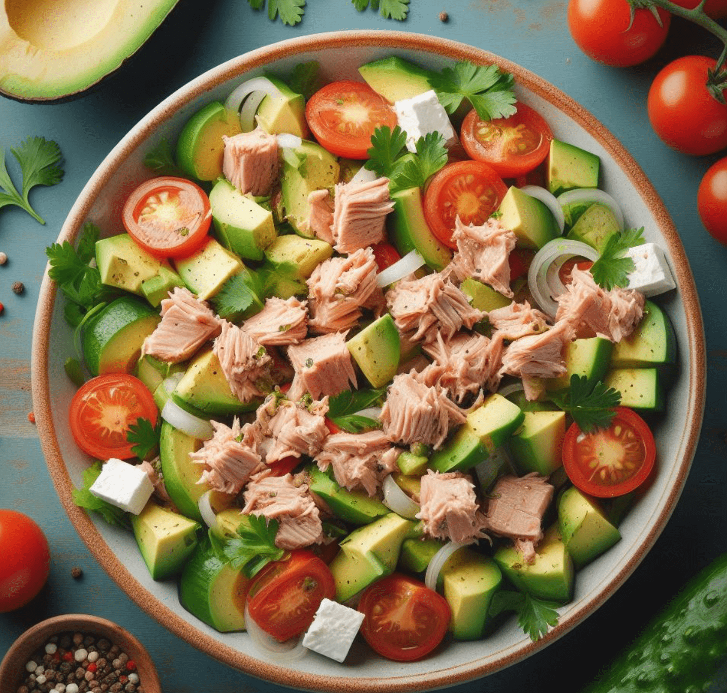 Keto Thunfisch Salat