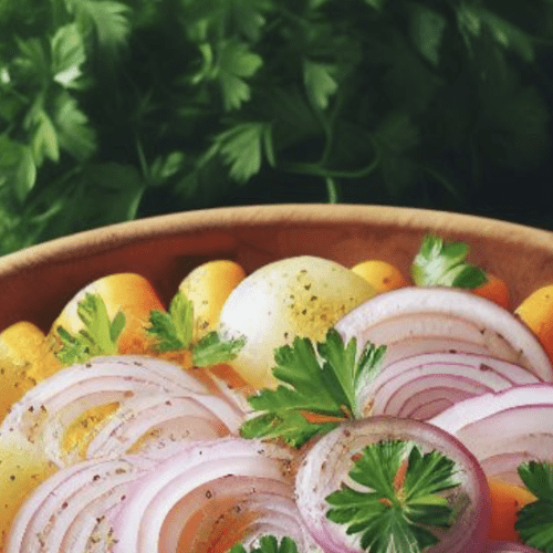 Mairübchen Salat mit Möhren