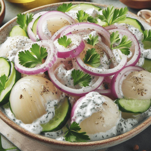 Mairübchen Salat mit Sahne