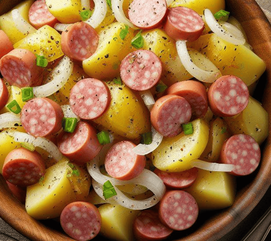 Schlotziger Kartoffelsalat Schwäbisch