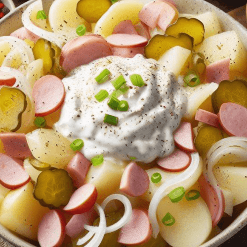 Spreewälder Kartoffelsalat mit Joghurt
