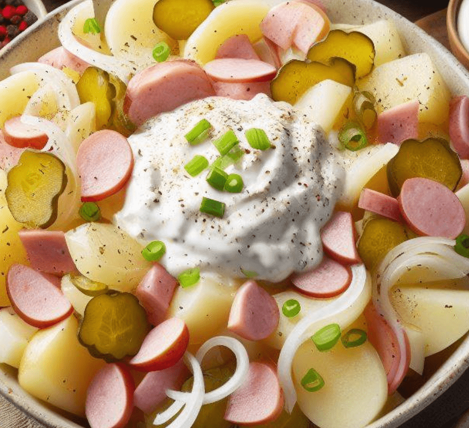 Spreewälder Kartoffelsalat mit Joghurt