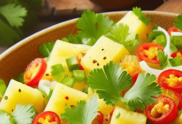 Ananas Chili Salat