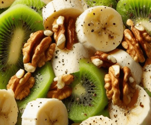 Bananen Kiwi Salat