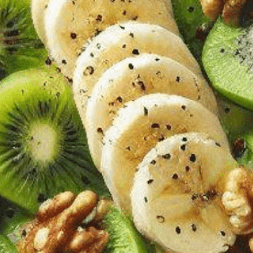 Bananen Kiwi Salat