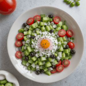 Belgier Essen Salat Ohne Dressing