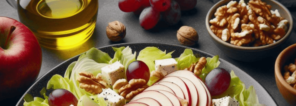 Chicoree Salat mit Obst