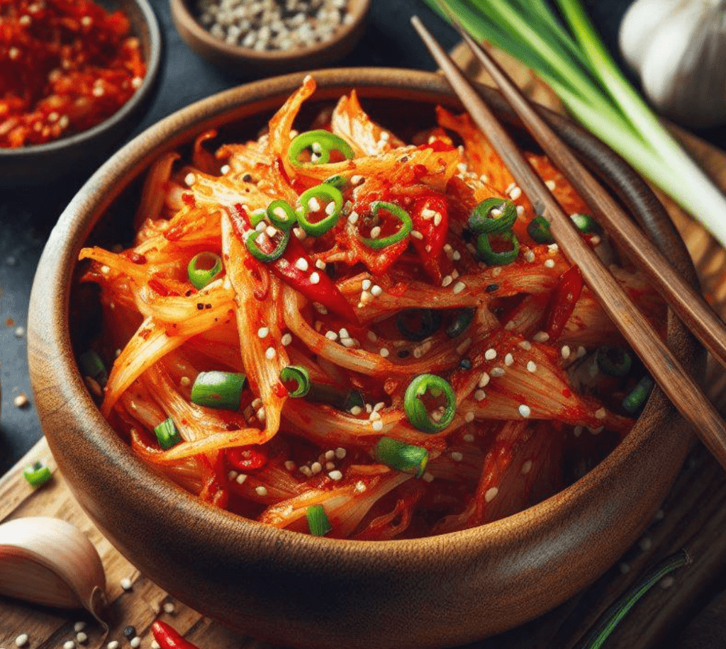 Koreanischer Kimchi Salat