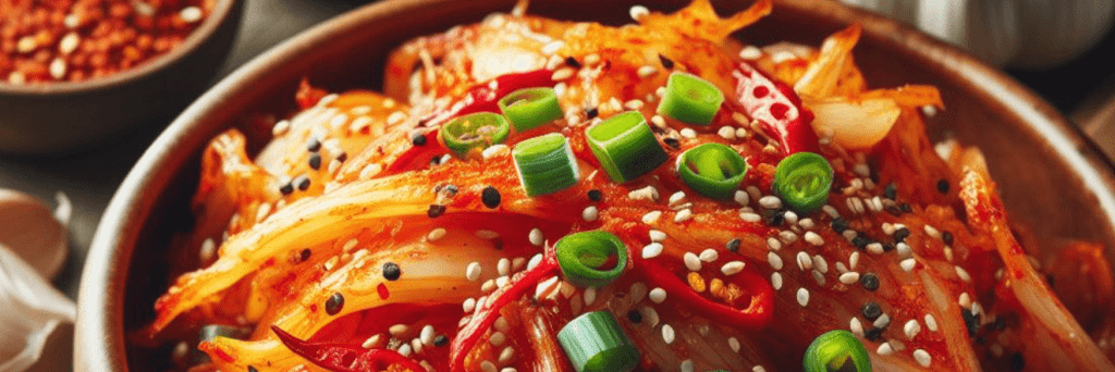 Koreanischer Kimchi Salat