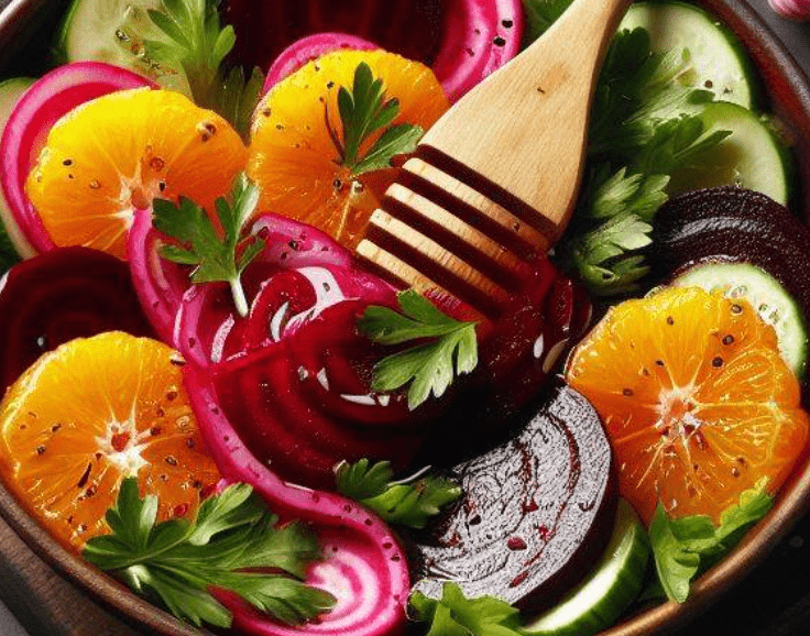 Rote Bete Salat mit Anis