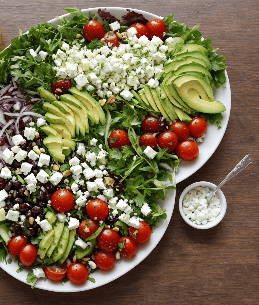 Salat ohne Dressing