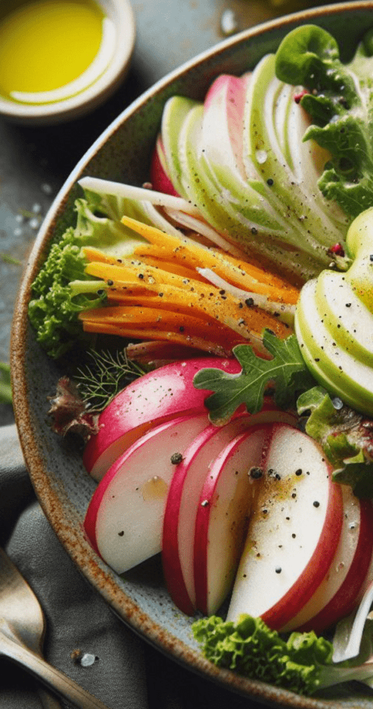 Apfel Kohlrabi Salat