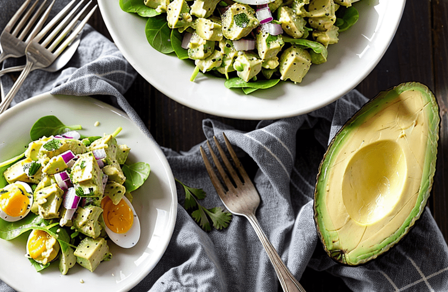 Avocado Ei Salat