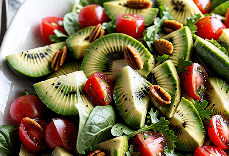 Avocado Kiwi Tomaten Salat