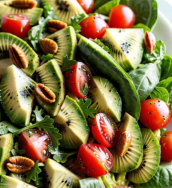 Avocado Kiwi Tomaten Salat