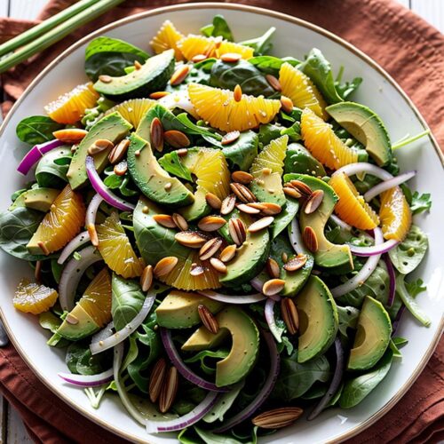 Avocado Mandarinen Salat