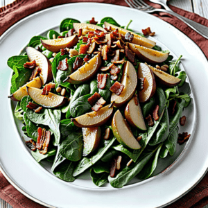 Birnen Speck Salat