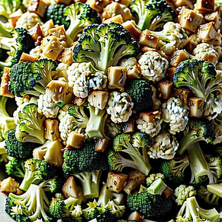 Blumenkohl Brokkoli Salat
