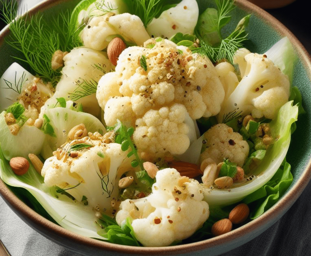 Blumenkohl Fenchel Salat