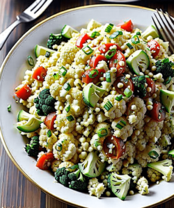 Brokkolisalat mit Couscous