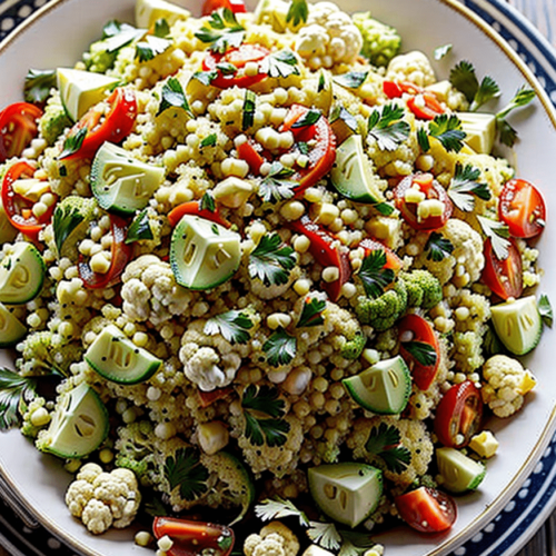 Brokkolisalat mit Couscous