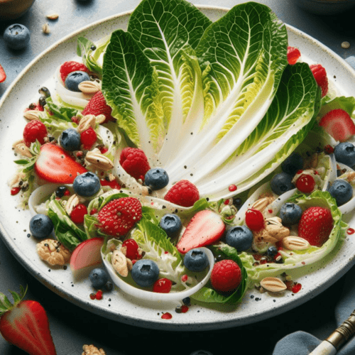 Chicorée Salat mit Beeren