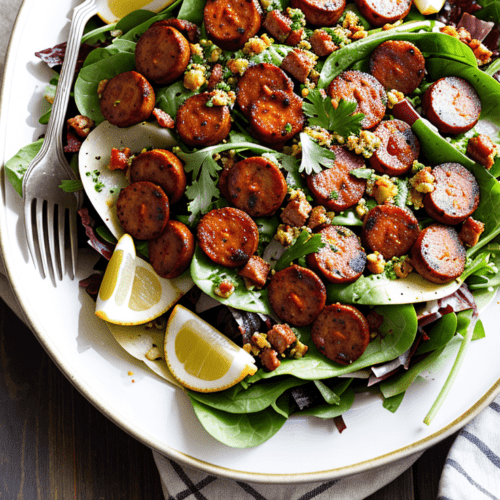 Chorizo Salat