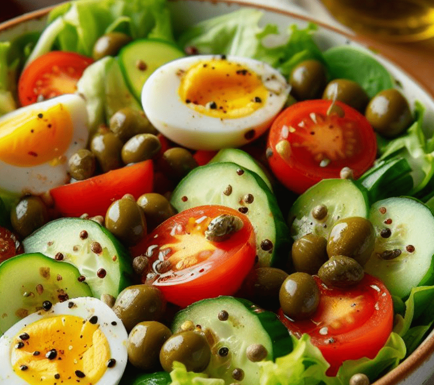 Eier Kapern Salat