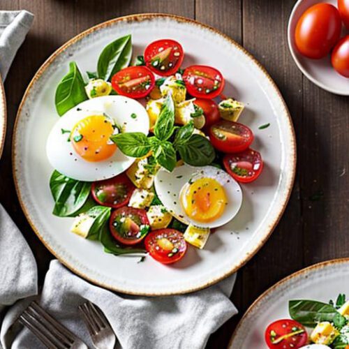 Eier Tomaten Salat