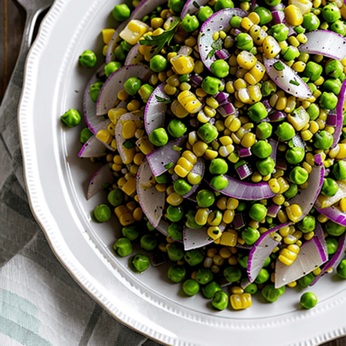 Erbsen Mais Salat