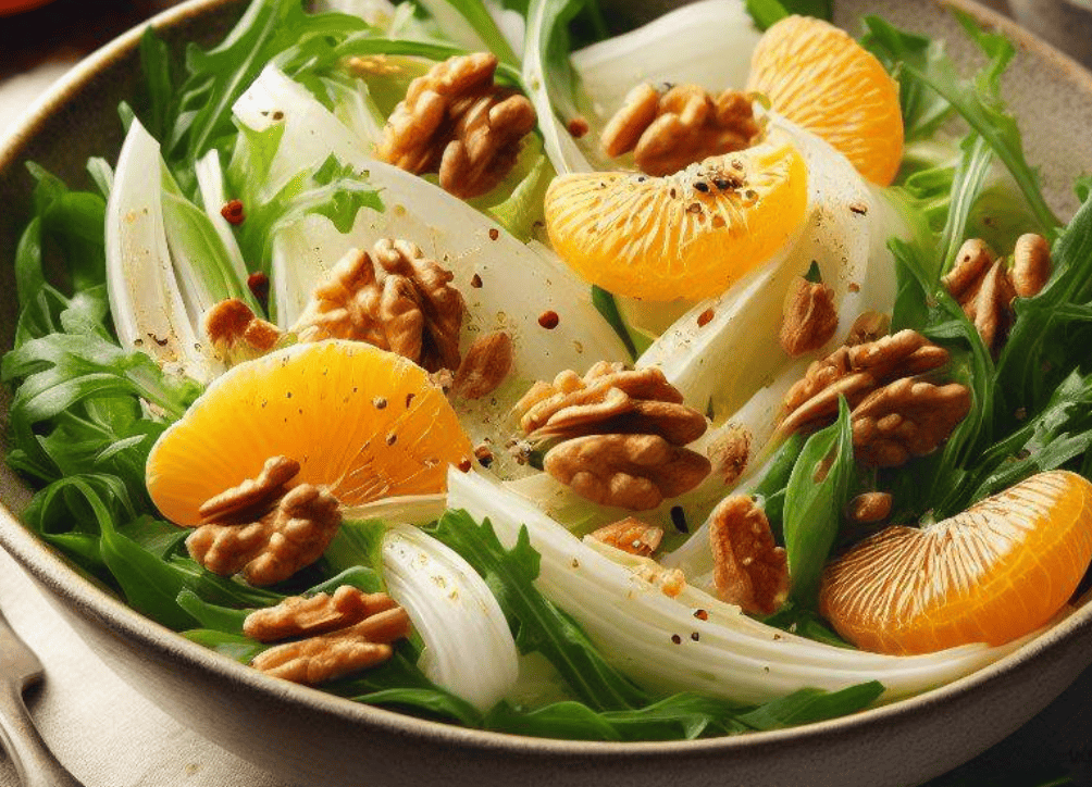 Fenchel Mandarinen Salat