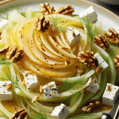 Fenchel Salat mit Apfel