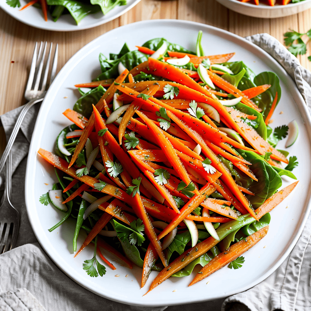 Ingwer Karotten Salat
