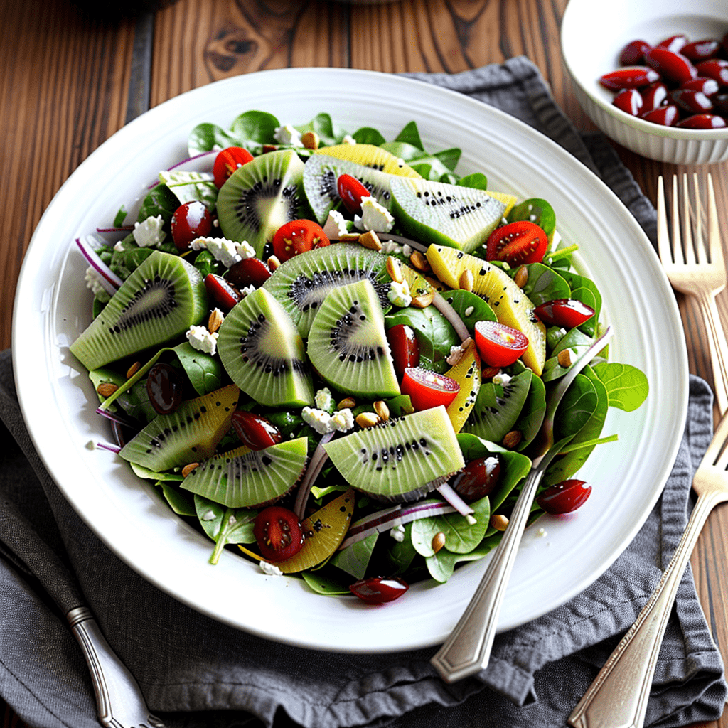 Kiwi Feta Salat