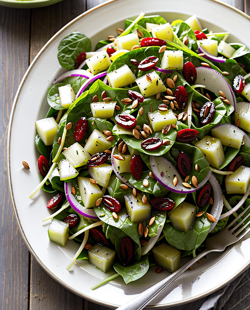 Kohlrabi Salat