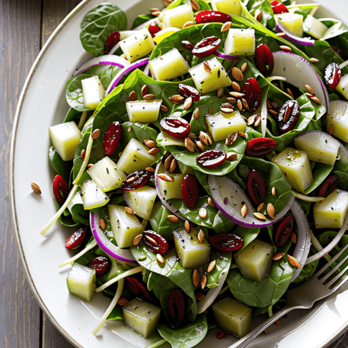 Kohlrabi Salat