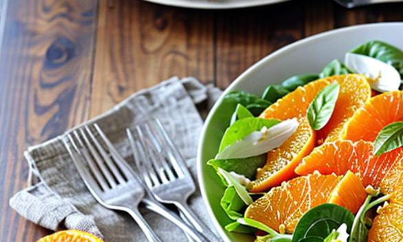 Mandarinen Salat