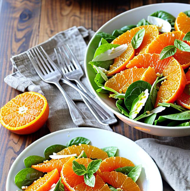 Mandarinen Salat