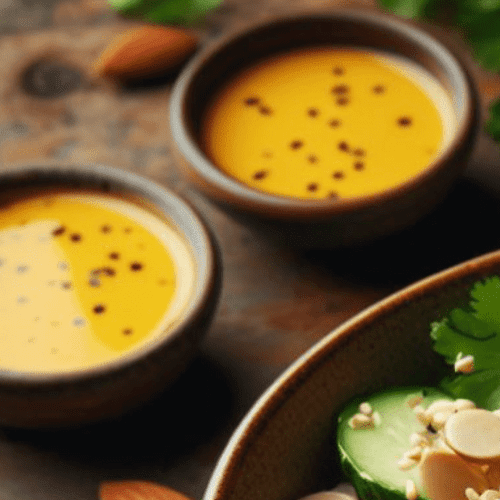 Orangen-Ingwer Dressing für Salat