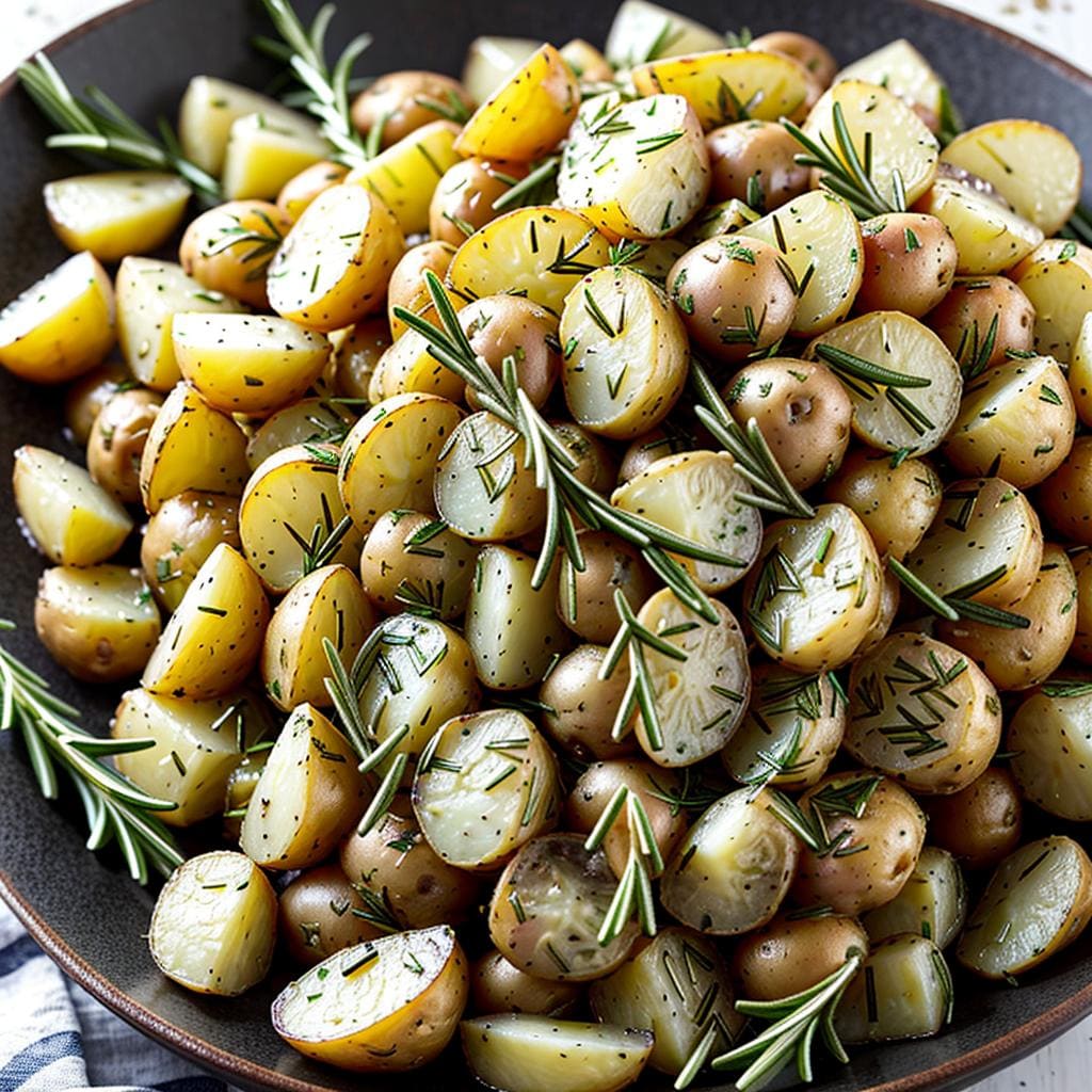 Rosmarin Kartoffeln Salat