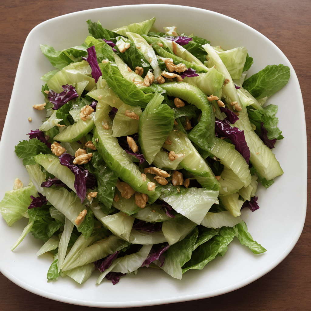 Salat Knoblauch