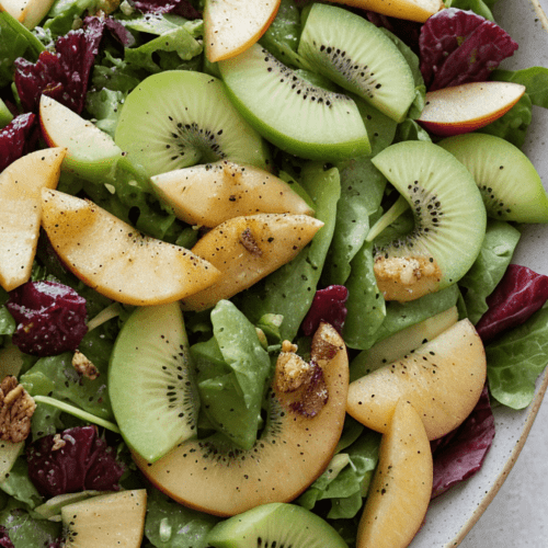 Salat mit Kiwi