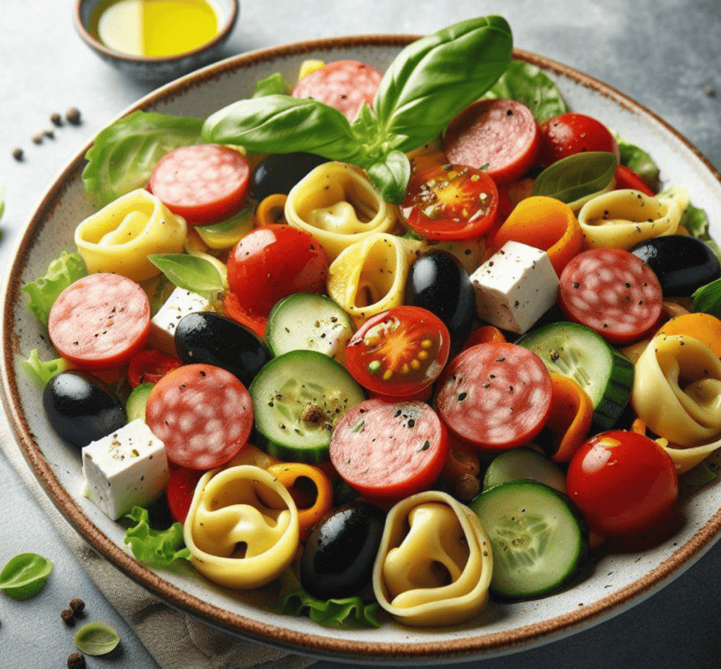 Tortellini Salat Cabanossi