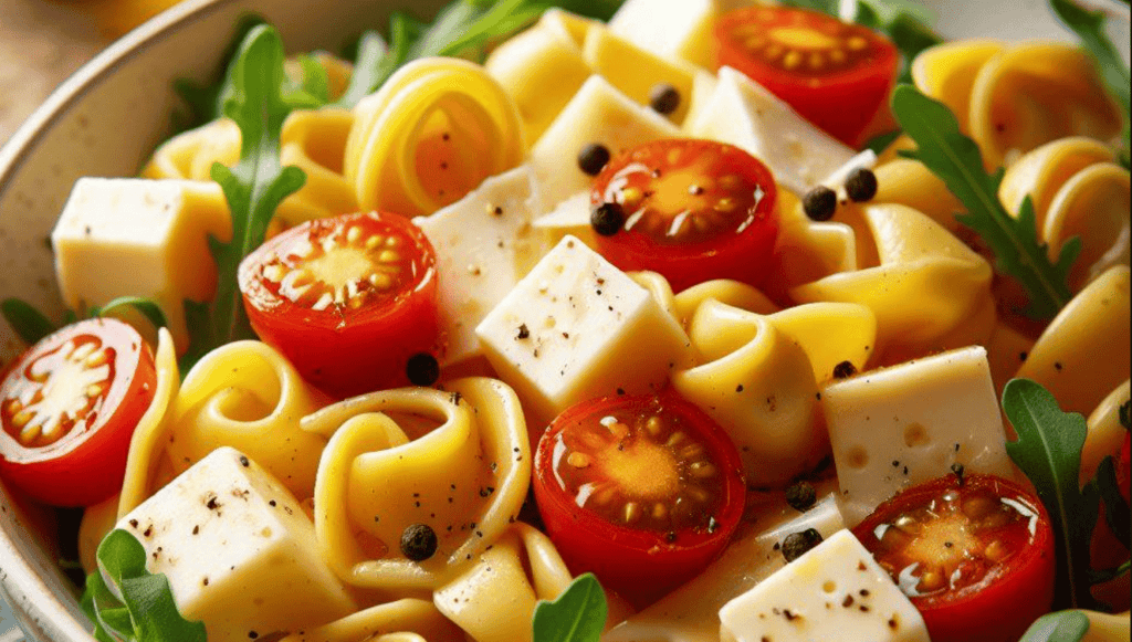 Tortellini Salat mit Gouda